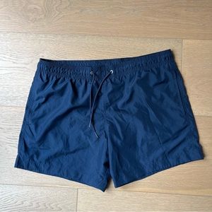 Men’s h&m navy swim shorts